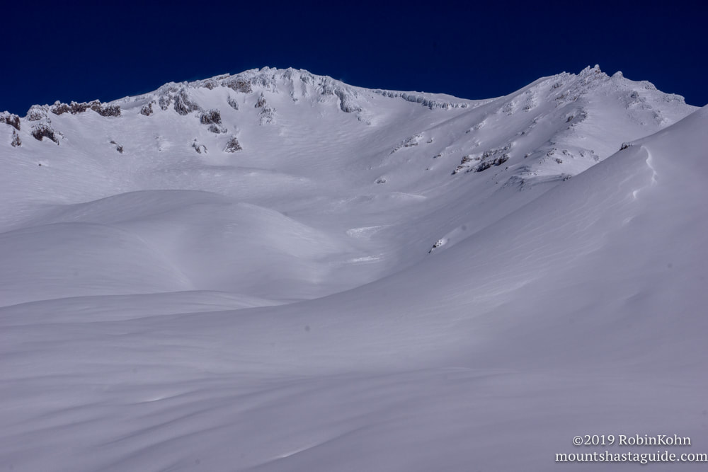 Avalanche Gulch, Mt. Shasta, Mount Shasta, Snow