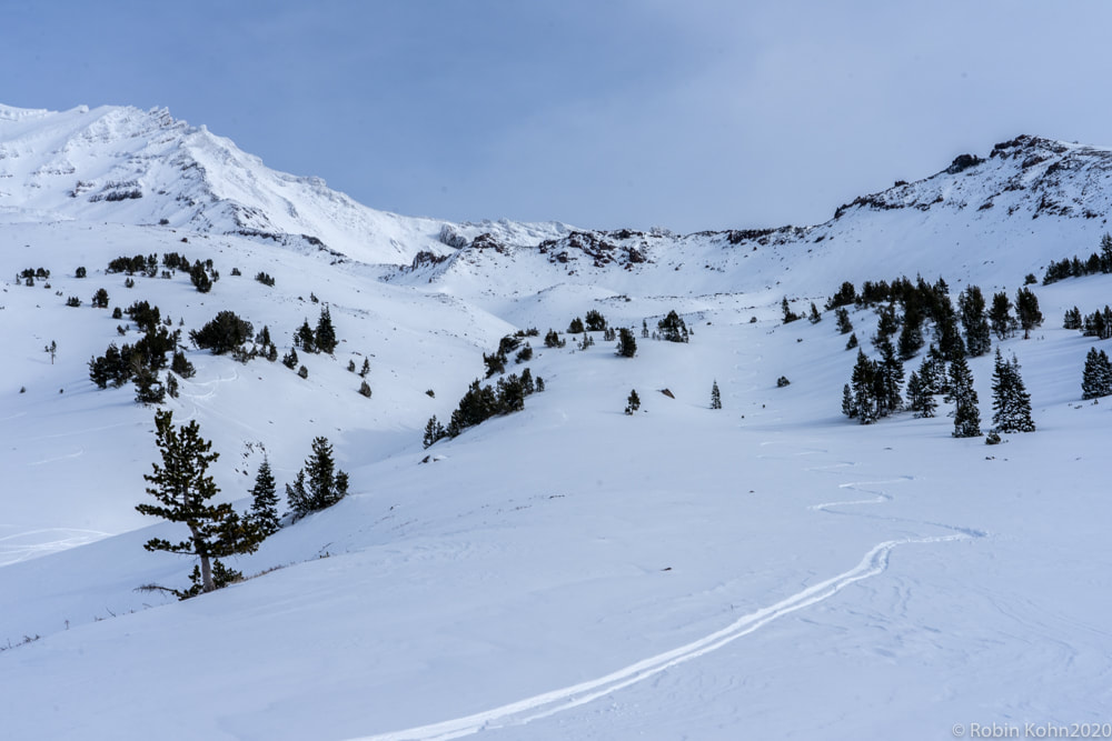 Snow, Mt. Shasta, Skiing
